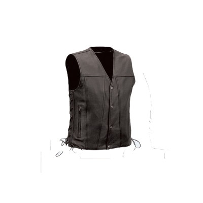 Leather vest