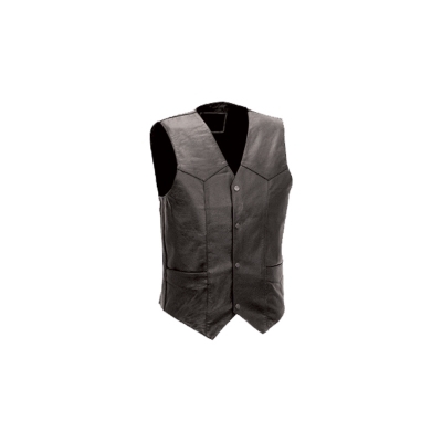 Leather vest