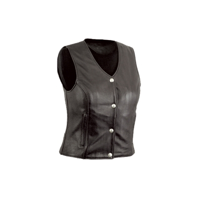 Leather vest